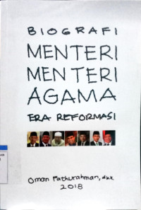 Image of Biografi Menteri-menteri Agama Era Reformasi