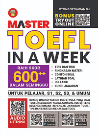 Image of Master TOEFL in a Week