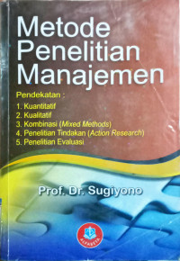 Image of Metode Penelitian Manajemen