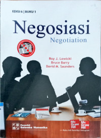 Image of Negosiasi (Buku 1)
