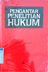 Image of Pengantar Penelitian Hukum