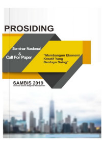 Image of Prosiding : Membangun Ekonomi Kreatif Yang Berdaya Saing